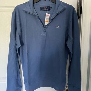 Mens Vinyard Vine 3/4 zip lightweight shirt